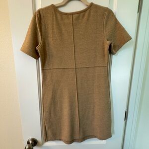 Zara Classic Camel Brown Mini dress